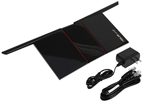 ASUS RT-AX55 (AX1800) Dual Band WiFi 6 Extendable Router, Subscription-Free Network Security, Instant Guard, Parental Controls, Built-in VPN, AiMesh Compatible, Gaming & Streaming, Smart Home