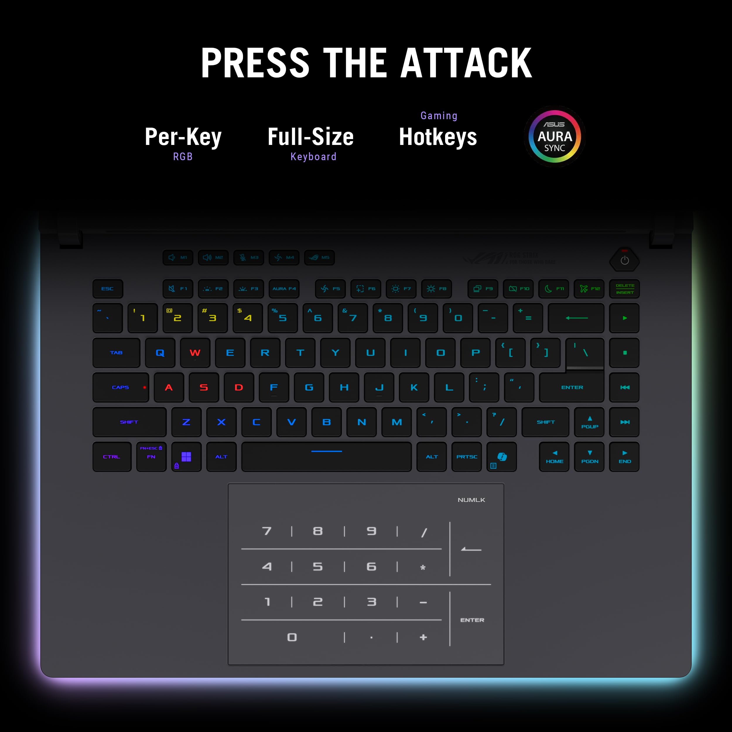 ASUS ROG Strix G16 (2025) Gaming Laptop, 16” ROG Nebula Display 16:10 2.5K 240Hz/3ms, NVIDIA® GeForce RTX™ 5070 Ti GPU, Intel® Core™ Ultra 9 275HX Processor, 32GB DDR5, 1TB SSD, Wi-Fi 7, Win11 Home